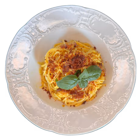 makaron podawany w restauracji włoskiej w Ursusie